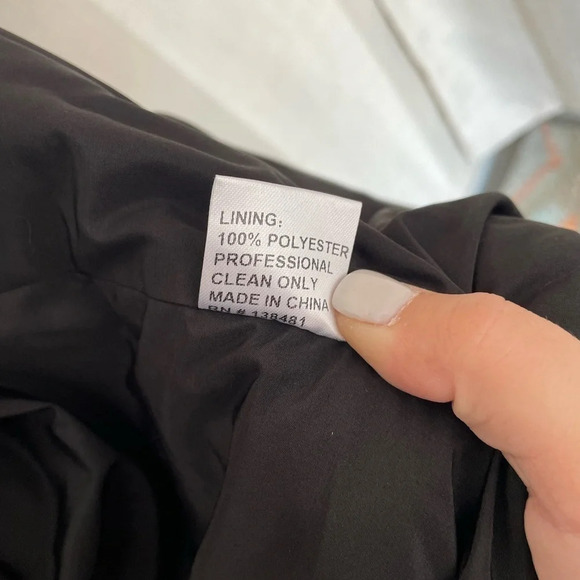 COPY - *NWOT* Navy Belle Fare Short Faux Fur Cairo Jacket - Sz. L - MSRP $850 - Picture 7 of 8